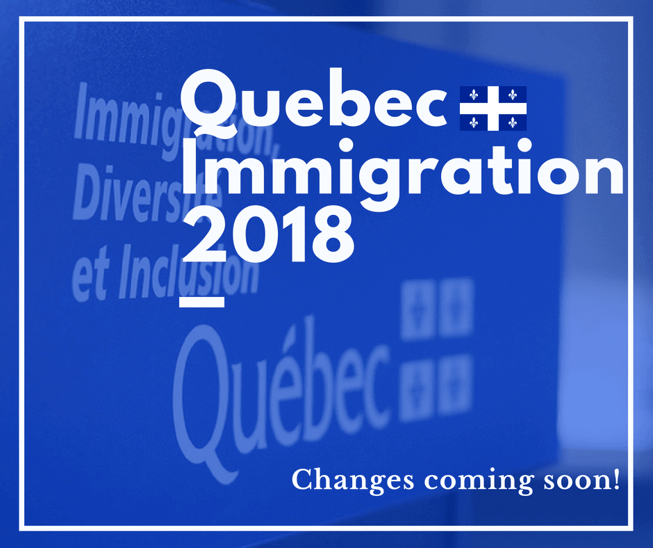 Quebec immigration 2018